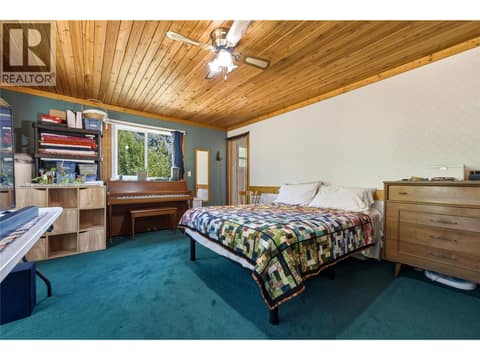 Main level primary at 244 Mabel Lake Road, Lumby Valley