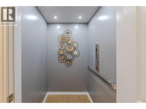 Elevator interior at 9800 TURNER Street Unit# 65, Main Town, Summerland