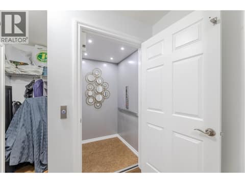 Elevator second floor at 9800 TURNER Street Unit# 65, Main Town, Summerland