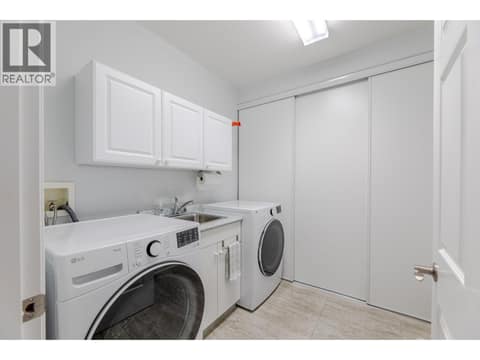 Laundry at 9800 TURNER Street Unit# 65, Main Town, Summerland