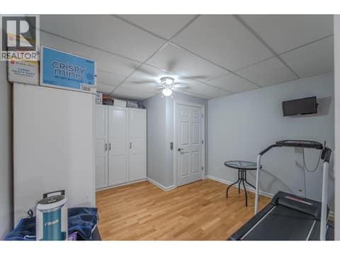 Storage / flex space / lower level elevator at 9800 TURNER Street Unit# 65, Main Town, Summerland