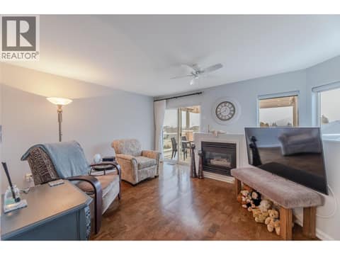 Upper living room at 9800 TURNER Street Unit# 65, Main Town, Summerland