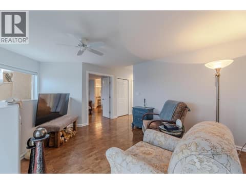 Upper living room at 9800 TURNER Street Unit# 65, Main Town, Summerland