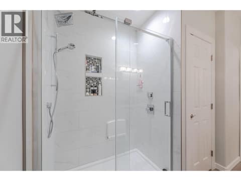Walk in shower at 9800 TURNER Street Unit# 65, Main Town, Summerland