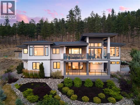 Beautifully landscaped at 3320 Acacia Lane, McKinley Landing, Kelowna