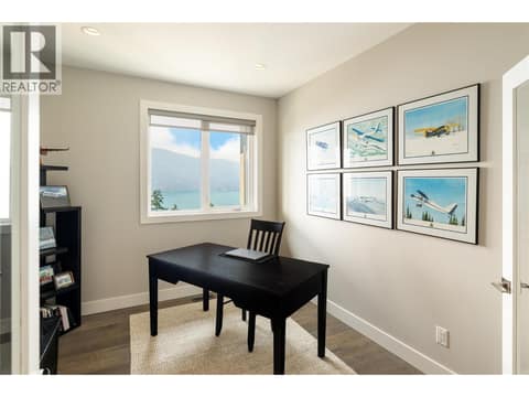 Double Glass Doors to office at 3320 Acacia Lane, McKinley Landing, Kelowna
