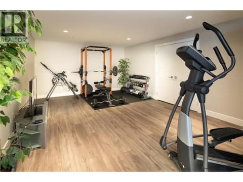 Gym at 3320 Acacia Lane, McKinley Landing, Kelowna