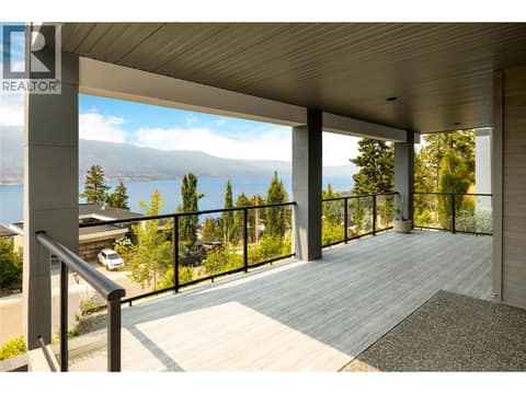 Lower Deck at 3320 Acacia Lane, McKinley Landing, Kelowna