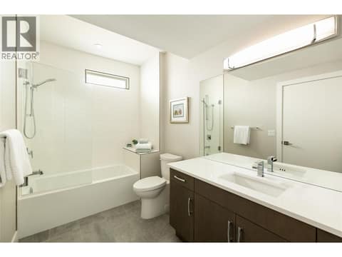 Lower Level Bath at 3320 Acacia Lane, McKinley Landing, Kelowna