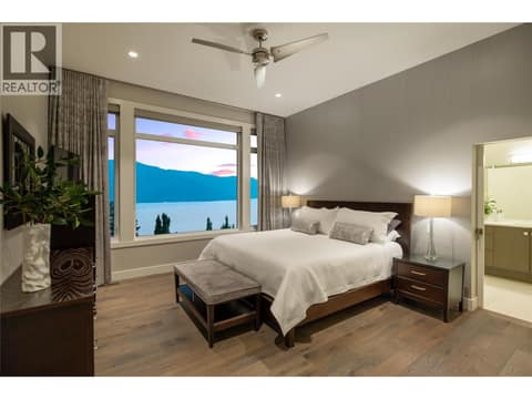 Primary Bedroom at 3320 Acacia Lane, McKinley Landing, Kelowna