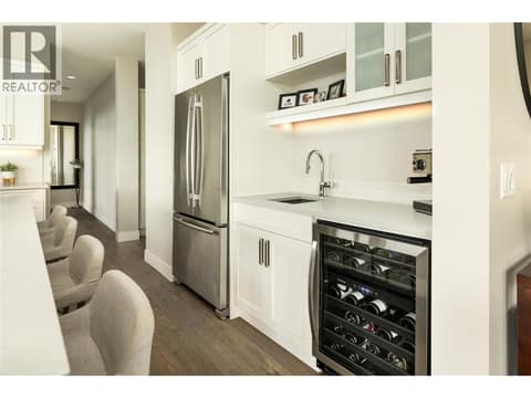 Wine Fridge at 3320 Acacia Lane, McKinley Landing, Kelowna