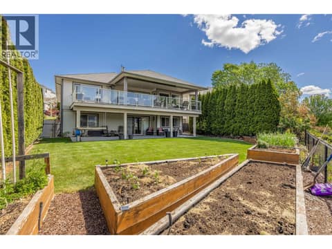Beautiful Garden boxes at 2493 Ironridge Road, Smith Creek, West Kelowna