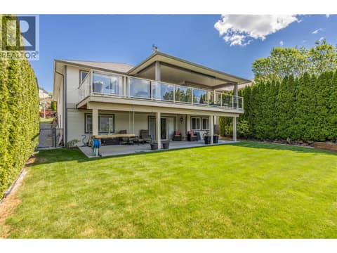 Fully irrigated yard at 2493 Ironridge Road, Smith Creek, West Kelowna
