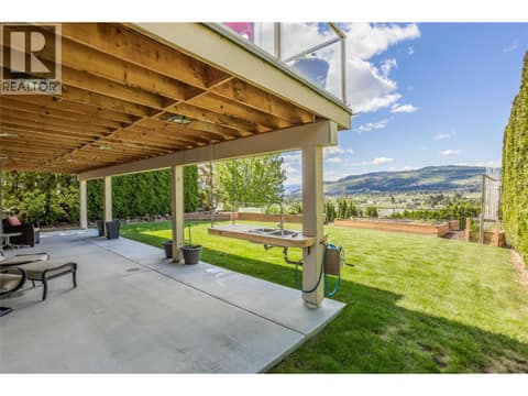 Outside entertainers bar at 2493 Ironridge Road, Smith Creek, West Kelowna