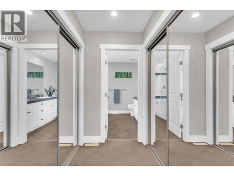 Walk through large closets at 2493 Ironridge Road, Smith Creek, West Kelowna