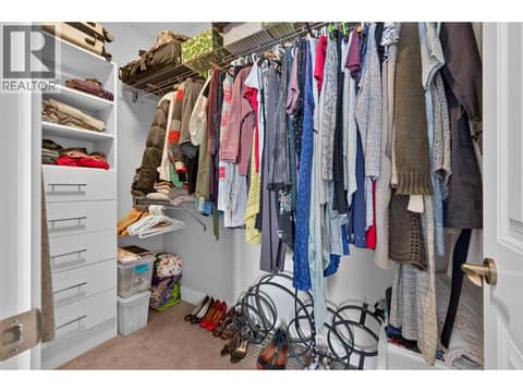 Primary Bedroom Walk-in Closet at 1040 Mt Revelstoke Place Unit# 14 Lot# 20, Middleton Mountain Vernon