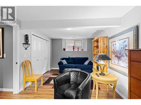 2nd bedroom downstairs. at 4000 Gallaghers Terrace, South East Kelowna