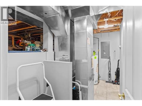 Downstairs utility room and expansive crawl storage space. at 4000 Gallaghers Terrace, South East Kelowna