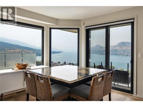 Dining area at 10 Bayview Heights, Middleton Mountain Coldstream