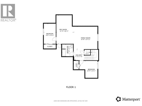 Basement at 5507 Lee Lane, Kettle Valley, Kelowna
