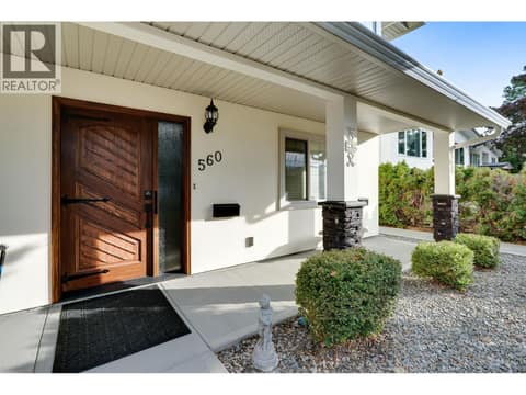 MAIN HOUSE #1 ENTRY at 560 & 562 Christleton Avenue, Kelowna South