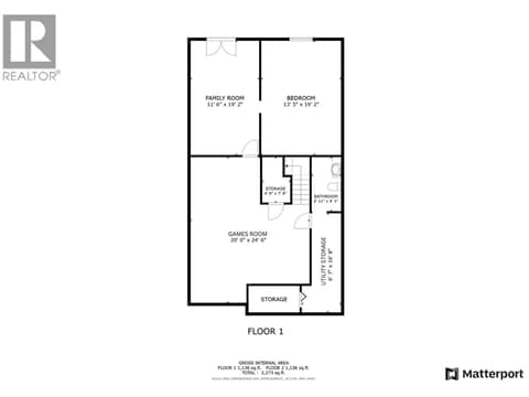 Basement at 1001 30 Avenue Unit# 30, East Hill, Vernon