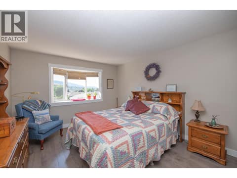 Primary bedroom at 1001 30 Avenue Unit# 30, East Hill, Vernon
