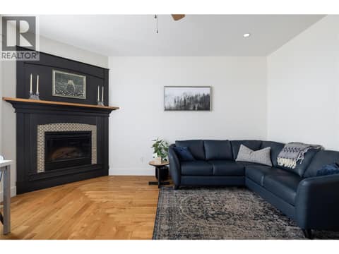 Gas fireplace #1 at 7261 Silver Ridge Drive, Foothills, Vernon