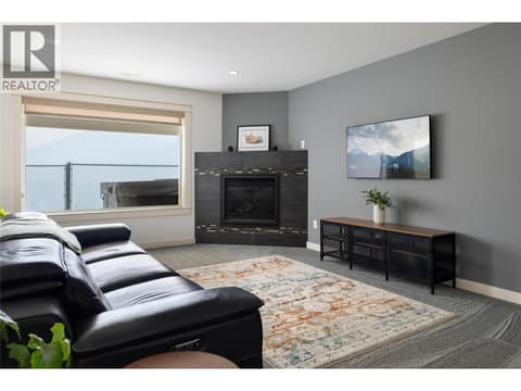 Gas fireplace #2 at 7261 Silver Ridge Drive, Foothills, Vernon