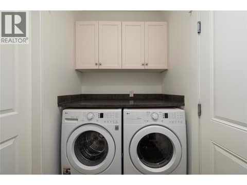 Laundry main level at 7261 Silver Ridge Drive, Foothills, Vernon