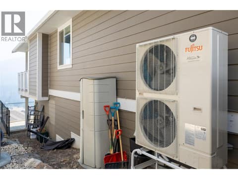Newer heat pumps at 7261 Silver Ridge Drive, Foothills, Vernon