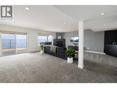 Recreation Room at 7261 Silver Ridge Drive, Foothills, Vernon