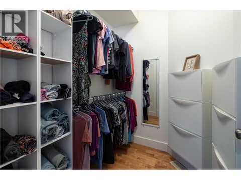 Shelves and drawered walk in at 7261 Silver Ridge Drive, Foothills, Vernon