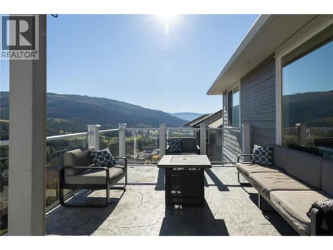 Sun Deck at 7261 Silver Ridge Drive, Foothills, Vernon