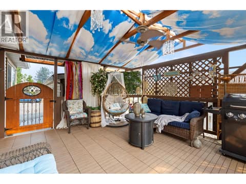 Large patio. Private at 9020 Jim Bailey Road Unit# 134, Lake Country East / Oyama, Kelowna