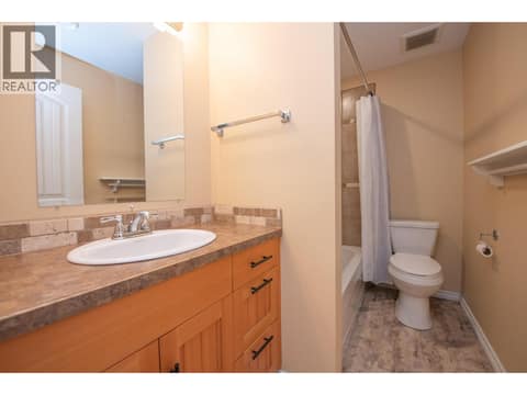 Basement/Suite bathroom at 1808 Skyview Crescent, Lumby Valley