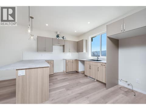 Spacious kitchen at 4313 Painted Turtle Drive, Alexis Park, Vernon
