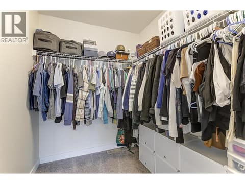 Primary Walk-In Closet at 11392 Lodge Road Unit# 12, Lake Country East / Oyama