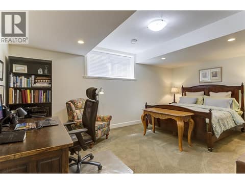 Basement 4th Bedroom at 2233 Quail Run Drive, University District, Kelowna