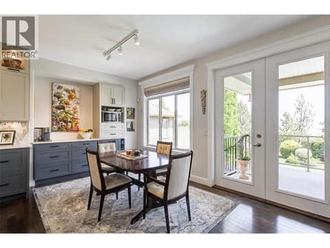 Built in Coffee Bar with lots of at 2233 Quail Run Drive, University District, Kelowna