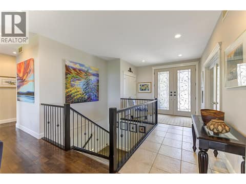 Spacious Foyer at 2233 Quail Run Drive, University District, Kelowna