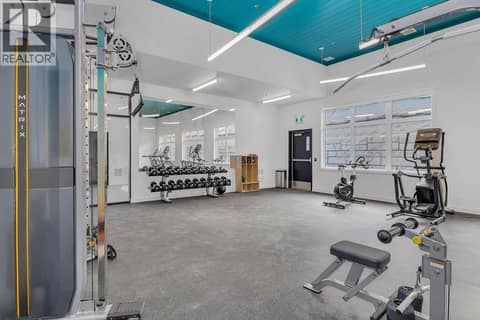 Gym Area at 1057 Frost Road Unit# 305, Upper Mission, Kelowna