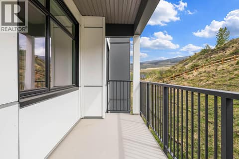 Patio. Photos may be of a similar home in the community. at 1057 Frost Road Unit# 118, Upper Mission, Kelowna