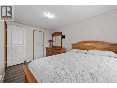 Another view of the well-sized second bedroom, complete with updated flooring, good natural light and large, walk-in closet . at 9020 Jim Bailey Road Unit# 151, Lake Country East / Oyama, Kelowna