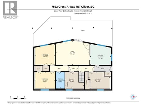 Lower Level at 7562 CREST-A-WAY Road, Oliver Rural