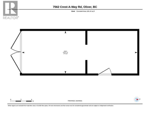 Shed at 7562 CREST-A-WAY Road, Oliver Rural