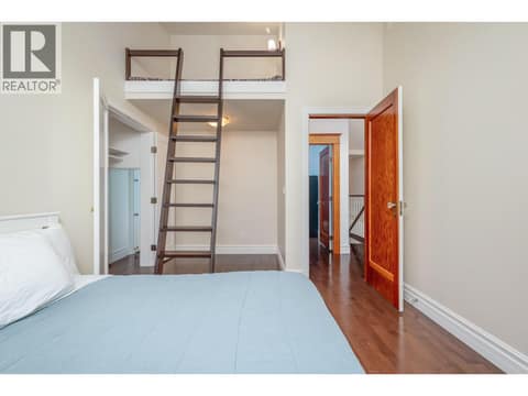 Oversized bedroom with a play loft! AND a secret passage way thru the closet at 2501 30 Avenue, East Hill, Vernon