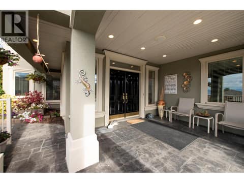Covered Patio at 1095 Hume Avenue, Black Mountain, Kelowna