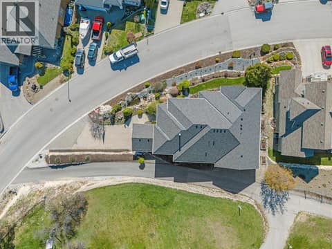 Drone View at 1095 Hume Avenue, Black Mountain, Kelowna