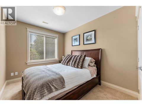 Lower Level Bedroom 3 at 1095 Hume Avenue, Black Mountain, Kelowna